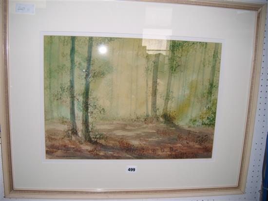 Edward Emerson, watercolour